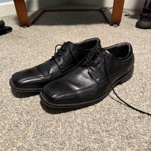 Dockers Classic Black Leather Dress Shoes 13